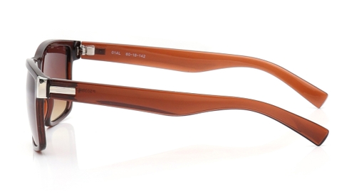 Image 4 of Brown Wayfarer Sunglasses for Men and Women from Tees By Fastrack Available at Fastrack Eyewear