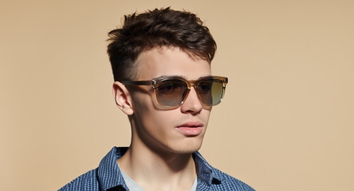 Image 9 of Black Wayfarer Sunglasses for Men and Women from Tees By Fastrack Available at Fastrack Eyewear