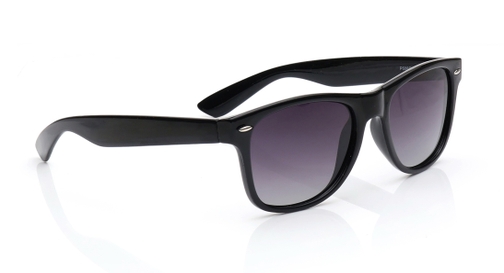 Image 2 of Grey Wayfarer Sunglasses for Men and Women from Tees By Fastrack Available at Fastrack Eyewear
