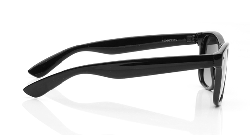 Image 3 of Grey Wayfarer Sunglasses for Men and Women from Tees By Fastrack Available at Fastrack Eyewear