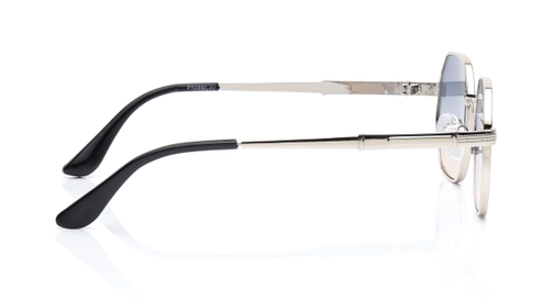 Image 5 of Blue and Pink Geometric Sunglasses for Men and Women from Tees By Fastrack Available at Fastrack Eyewear