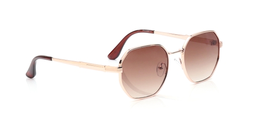 Image 3 of Brown Geometric Sunglasses for Men and Women from Tees By Fastrack Available at Fastrack Eyewear
