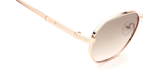 Image 5 of Brown and Pink Geometric Sunglasses for Men and Women from Tees By Fastrack Available at Fastrack Eyewear