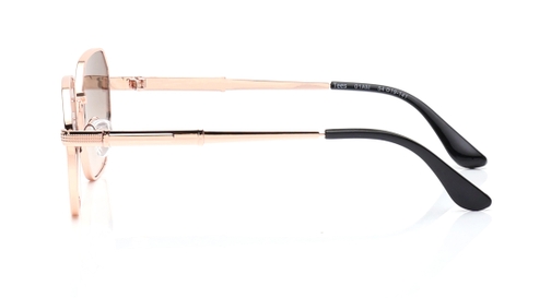 Image 8 of Brown and Pink Geometric Sunglasses for Men and Women from Tees By Fastrack Available at Fastrack Eyewear