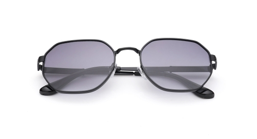 Image 5 of Grey Geometric Sunglasses for Men and Women from Tees By Fastrack Available at Fastrack Eyewear