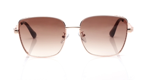 Image 2 of Brown Geometric Sunglasses for Men and Women from Tees By Fastrack Available at Fastrack Eyewear
