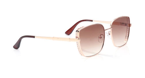 Image 3 of Brown Geometric Sunglasses for Men and Women from Tees By Fastrack Available at Fastrack Eyewear