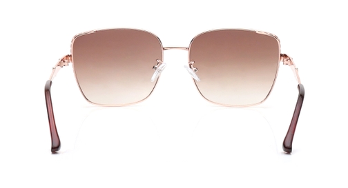 Image 5 of Brown Geometric Sunglasses for Men and Women from Tees By Fastrack Available at Fastrack Eyewear