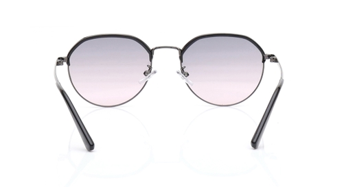 Image 4 of Purple Geometric Sunglasses for Men and Women from Tees By Fastrack Available at Fastrack Eyewear