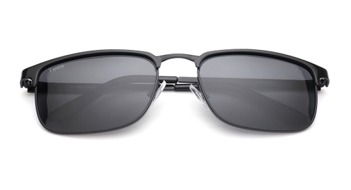 Image 5 of Black Wayfarer Sunglasses for Men and Women from Tees By Fastrack Available at Fastrack Eyewear