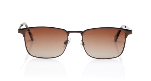 Image 2 of Brown Wayfarer Sunglasses for Men and Women from Tees By Fastrack Available at Fastrack Eyewear