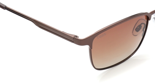 Image 4 of Brown Wayfarer Sunglasses for Men and Women from Tees By Fastrack Available at Fastrack Eyewear