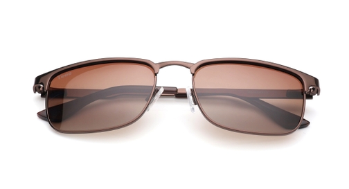 Image 8 of Brown Wayfarer Sunglasses for Men and Women from Tees By Fastrack Available at Fastrack Eyewear