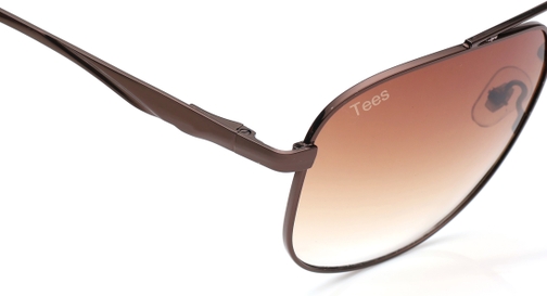 Image 7 of Brown Navigator Sunglasses for Men and Women from Tees By Fastrack Available at Fastrack Eyewear