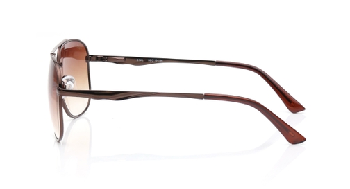 Image 8 of Brown Navigator Sunglasses for Men and Women from Tees By Fastrack Available at Fastrack Eyewear