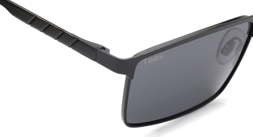 Image 4 of Black Rectangle Sunglasses for Men and Women from Tees By Fastrack Available at Fastrack Eyewear