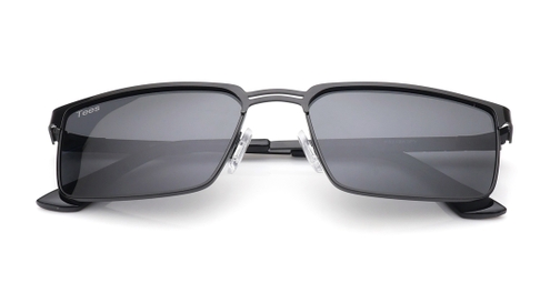 Image 6 of Black Rectangle Sunglasses for Men and Women from Tees By Fastrack Available at Fastrack Eyewear