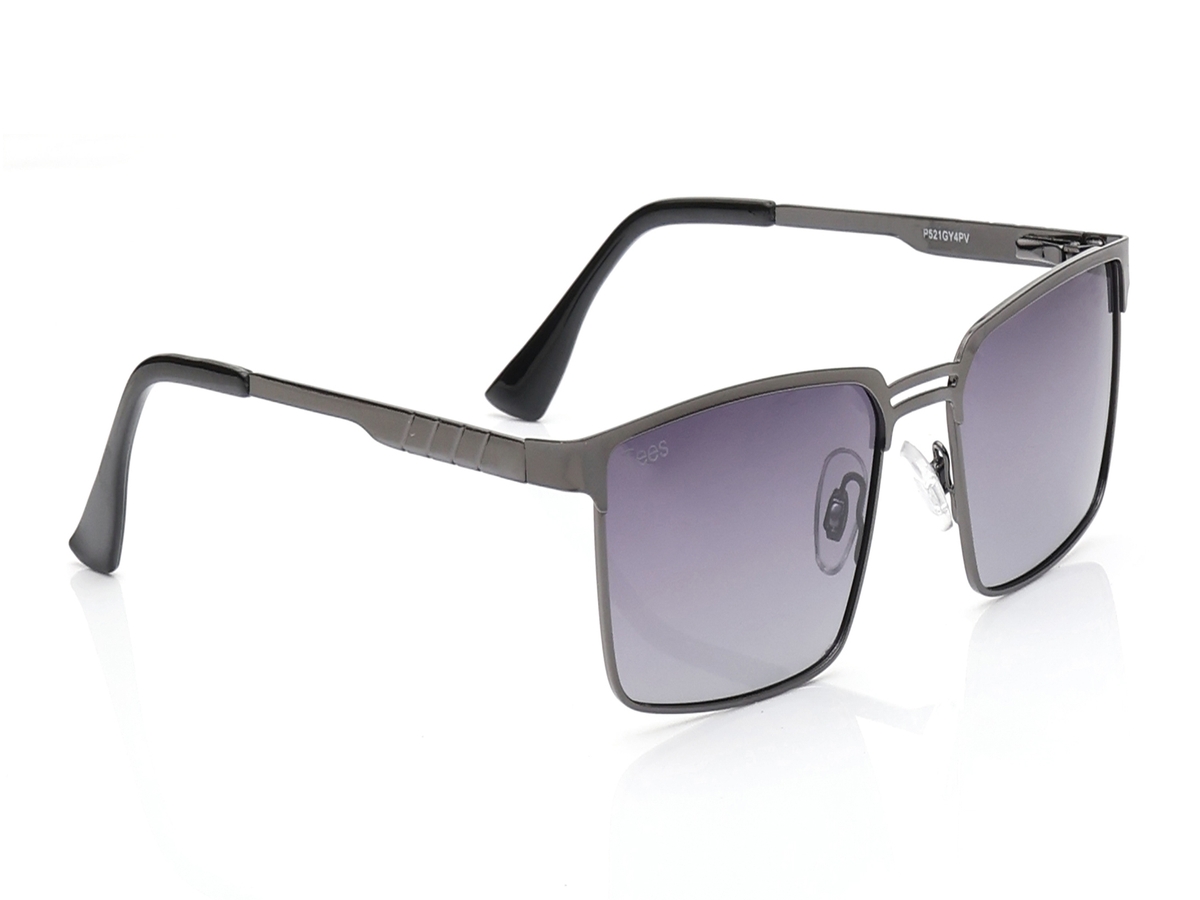 Grey Rectangle sunglasses    Gray Rectangle Sunglasses #1117021 | Zenni Optical main image 2