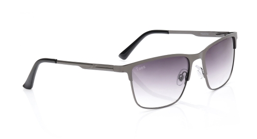 Image 3 of Grey Wayfarer Sunglasses for Men and Women from Tees By Fastrack Available at Fastrack Eyewear