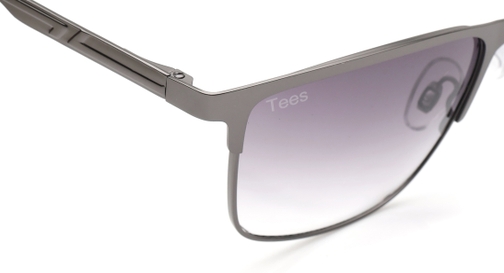 Image 4 of Grey Wayfarer Sunglasses for Men and Women from Tees By Fastrack Available at Fastrack Eyewear