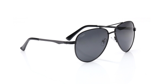 Image 2 of Black Aviator Sunglasses for Men and Women from Tees By Fastrack Available at Fastrack Eyewear