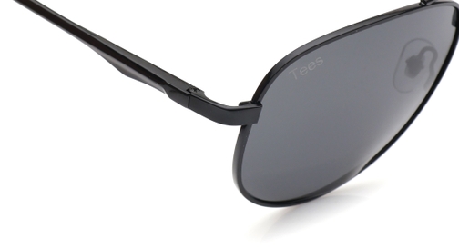 Image 6 of Black Aviator Sunglasses for Men and Women from Tees By Fastrack Available at Fastrack Eyewear