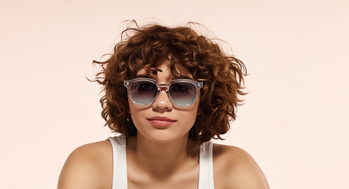 Image 10 of Grey Wayfarer Sunglasses for Men and Women from Tees By Fastrack Available at Fastrack Eyewear