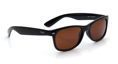 Image 3 of Brown Wayfarer Sunglasses for Men and Women from Tees By Fastrack Available at Fastrack Eyewear