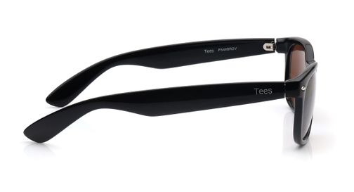 Image 4 of Brown Wayfarer Sunglasses for Men and Women from Tees By Fastrack Available at Fastrack Eyewear