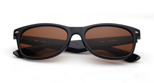 Image 7 of Brown Wayfarer Sunglasses for Men and Women from Tees By Fastrack Available at Fastrack Eyewear