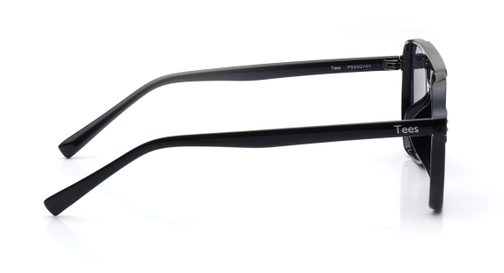 Image 3 of Grey Aviator Sunglasses for Men and Women from Tees By Fastrack Available at Fastrack Eyewear