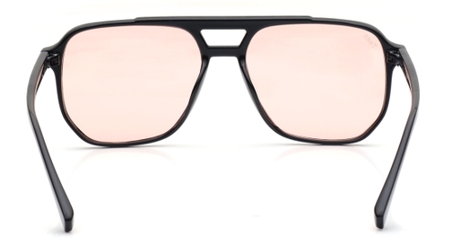 Image 4 of Pink Aviator Sunglasses for Men and Women from Tees By Fastrack Available at Fastrack Eyewear