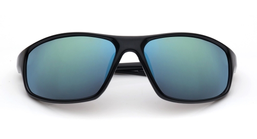 Image 7 of Green Wraparound Sunglasses for Men and Women from Tees By Fastrack Available at Fastrack Eyewear