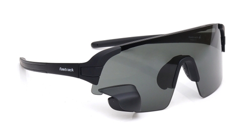 Image 3 of Smoke Sporty Sunglasses for Men from Fastrack Available at Fastrack Eyewear
