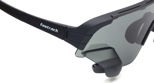 Image 9 of Smoke Sporty Sunglasses for Men from Fastrack Available at Fastrack Eyewear