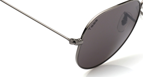Image 6 of Black Aviator Sunglasses for Men from Tees By Fastrack Available at Fastrack Eyewear