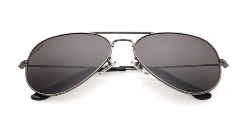 Image 7 of Black Aviator Sunglasses for Men from Tees By Fastrack Available at Fastrack Eyewear