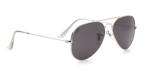 Image 2 of Black Aviator Sunglasses for Men from Tees By Fastrack Available at Fastrack Eyewear