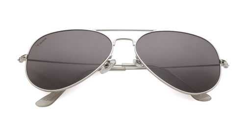 Image 6 of Black Aviator Sunglasses for Men from Tees By Fastrack Available at Fastrack Eyewear