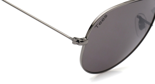Image 6 of Black Aviator Sunglasses for Men from Tees By Fastrack Available at Fastrack Eyewear