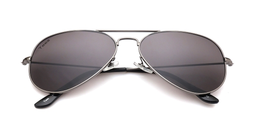 Image 7 of Black Aviator Sunglasses for Men from Tees By Fastrack Available at Fastrack Eyewear