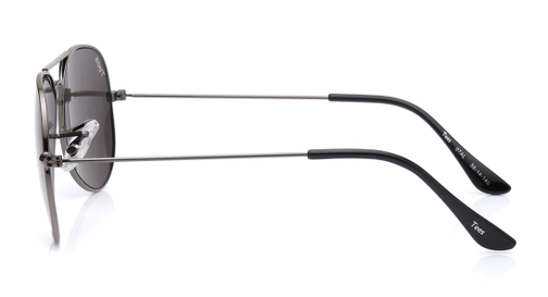 Image 1 of Black Aviator Sunglasses for Men from Tees By Fastrack Available at Fastrack Eyewear