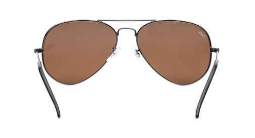 Image 6 of Brown Aviator Sunglasses for Men and Women from Tees By Fastrack Available at Fastrack Eyewear