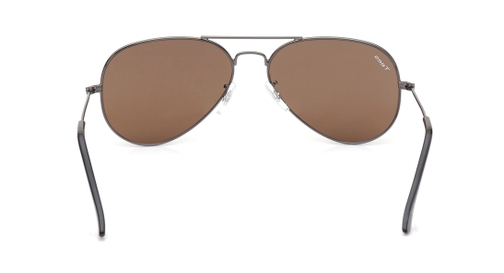 Image 5 of Brown Aviator Sunglasses for Men from Tees By Fastrack Available at Fastrack Eyewear