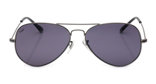 Image 2 of Grey Aviator Sunglasses for Men and Women from Tees By Fastrack Available at Fastrack Eyewear