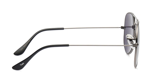 Image 5 of Grey Aviator Sunglasses for Men and Women from Tees By Fastrack Available at Fastrack Eyewear