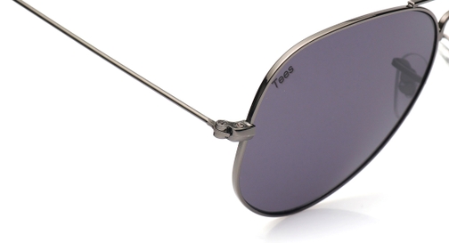 Image 7 of Grey Aviator Sunglasses for Men and Women from Tees By Fastrack Available at Fastrack Eyewear