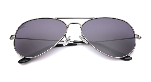 Image 8 of Grey Aviator Sunglasses for Men and Women from Tees By Fastrack Available at Fastrack Eyewear
