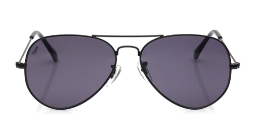 Image 1 of Grey Aviator Sunglasses for Men and Women from Tees By Fastrack Available at Fastrack Eyewear