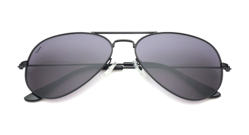 Image 7 of Grey Aviator Sunglasses for Men and Women from Tees By Fastrack Available at Fastrack Eyewear